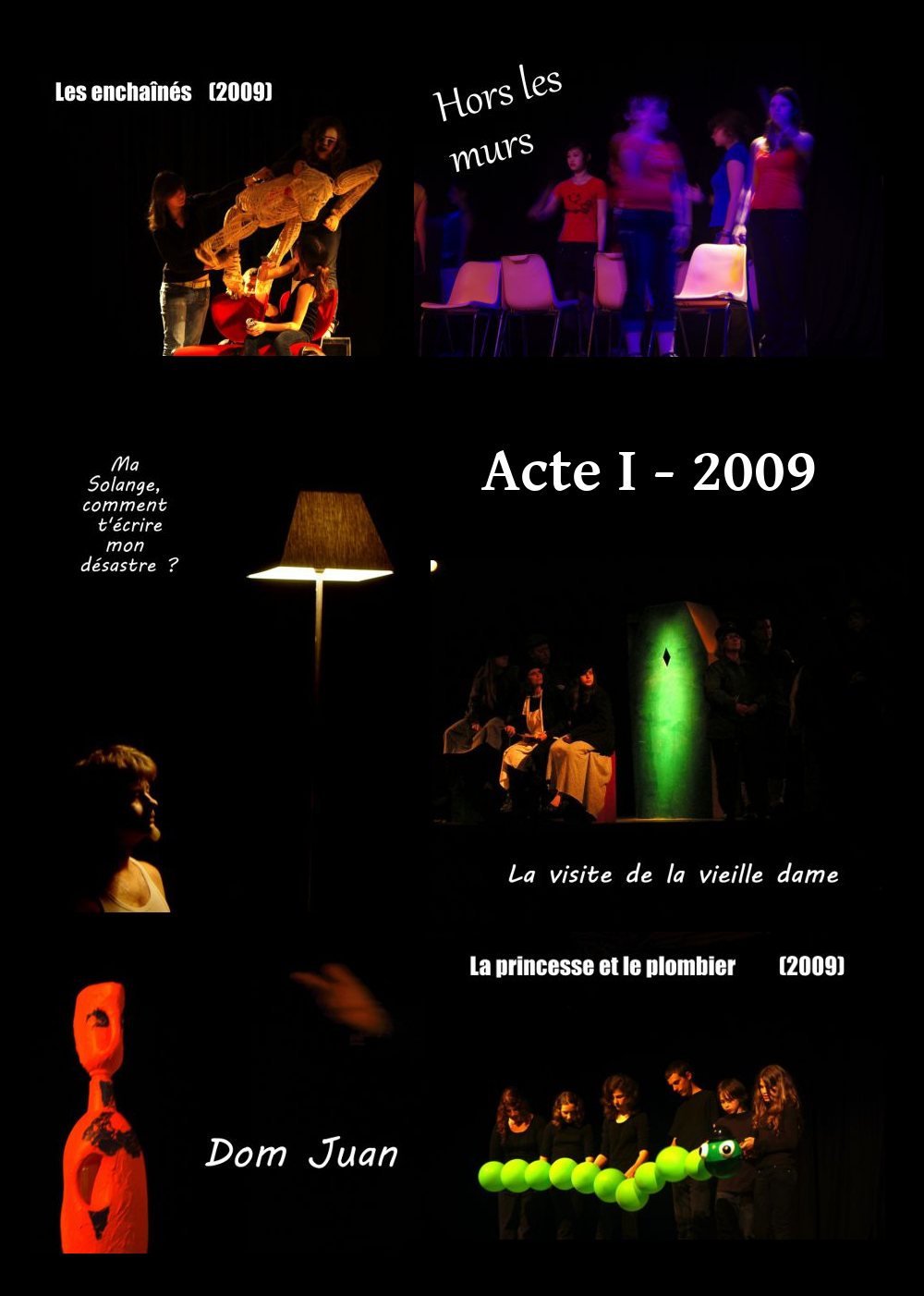 2009 - Acte I - Texte
